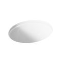 Product Image of 19-1/4" Oval Undermount Bathroom Sink, No Overflow (White), K-2205-0