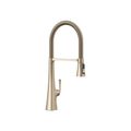 Product Image of Graze Semi-Professional Kitchen Sink Faucet w/ Three-Function Sprayhead (Vibrant Brushed Bronze), K-22060-BV