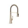 Product Image of Graze Semi-Professional Kitchen Sink Faucet w/ Three-Function Sprayhead (Vibrant Brushed Bronze), K-22061-BV