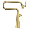 Product Image of Graze Deck-Mount Pot Filler (Vibrant Brushed Moderne Brass), K-22067-2MB