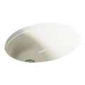 Product Image of Caxton 17" Oval Undermount Bathroom Sink (Biscuit), K-2209-96