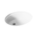 Product Image of 19-1/4" Oval Undermount Bathroom Sink (White), K-2210-N-0
