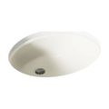 Product Image of 19-1/4" Oval Undermount Bathroom Sink (Biscuit), K-2210-N-96