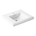 Product Image of Memoirs Pedestal/Console Table Bathroom Sink Basin w/ Single Faucet-Hole Drilling (White), K-2259-1-0