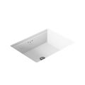Product Image of 19-3/4" Rectangular Undermount Bathroom Sink (White), K-2330-0