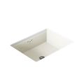 Product Image of 19-3/4" Rectangular Undermount Bathroom Sink (Biscuit), K-2330-96