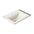 Product Image of 22-3/4" Rectangular Drop-In Bathroom Sink (Biscuit), K-2337-1-96