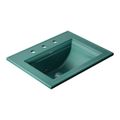 Product Image of Memoirs Stately 22-3/4" Rectangular Drop-In Bathroom Sink (Teal), K-2337-8-17