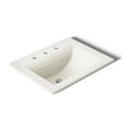 Product Image of 22-3/4" Rectangular Drop-In Bathroom Sink (Biscuit), K-2337-8-96