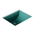 Product Image of Memoirs 20" Rectangular Undermount Bathroom Sink (Teal), K-2339-17