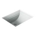 Product Image of Memoirs 20" Rectangular Undermount Bathroom Sink (Ice Grey), K-2339-95