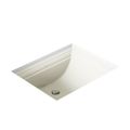 Product Image of 20" Rectangular Undermount Bathroom Sink (Biscuit), K-2339-96