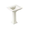 Product Image of Memoirs Stately 25" Rectangular Pedestal Bathroom Sink (Biscuit), K-2344-1-96