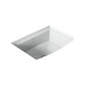 Product Image of 20" Rectangular Undermount Bathroom Sink (Ice Grey), K-2355-95