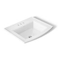 Product Image of 22-3/4" Rectangular Drop-In Bathroom Sink (White), K-2356-4-0