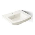 Product Image of 24" Rectangular Pedestal Bathroom Sink (Biscuit), K-2358-1-96