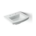 Product Image of 24" Rectangular Pedestal Bathroom Sink (Ice Grey), K-2358-8-95