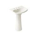 Product Image of Cimarron 22-3/4" Rectangular Pedestal Bathroom Sink (Biscuit), K-2362-8-96