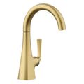 Product Image of Graze Beverage Faucet (Vibrant Brushed Moderne Brass), K-24134-2MB