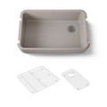 Product Image of 34" Undermount Single-Bowl Farmhouse Kitchen Sink (Truffle), K-24268-TRF