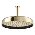 Product Image of Statement Round 14" Single-Function Rainhead, 2.5 Gpm (Vibrant French Gold), K-26292-AF