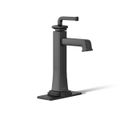 Product Image of Tall Single-Handle Bathroom Sink Faucet, 1.2 GPM (Matte Black), K-26430-4-BL