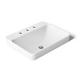 Product Image of 23" Rectangular Vessel Bathroom Sink (White), K-2660-8-0