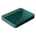 Product Image of Vox 23" Rectangular Vessel Bathroom Sink (Teal), K-2660-8-17
