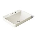 Product Image of 23" Rectangular Vessel Bathroom Sink (Biscuit), K-2660-8-96