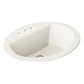 Product Image of Bryant 20-1/4" Oval Drop-In Bathroom Sink (Biscuit), K-2699-4-96