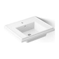 Product Image of 24" Square Pedestal Bathroom Sink (White), K-2757-1-0