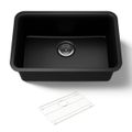 Product Image of 27-1/2" Undermount Single-Bowl Kitchen Sink (Matte Black), K-28000-CM1