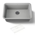 Product Image of 27-1/2" Undermount Single-Bowl Kitchen Sink (Matte Grey), K-28000-CM4