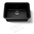 Product Image of 24-1/2" Undermount Single-Bowl Kitchen Sink (Matte Black), K-28001-CM1