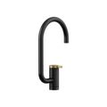 Product Image of Components Single-Handle Bar Sink Faucet w/ Two-Function Extended-Reach Spout (Matte Black w/ Brushed Moderne Brass), K-28277-BMB
