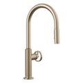 Product Image of Billet Touchless Pull-Down Kitchen Sink Faucet w/ Two-Function Sprayhead (Vibrant Brushed Bronze), K-28670-9RT2-BV