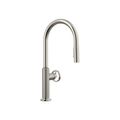 Product Image of Billet Touchless Pull-Down Kitchen Sink Faucet w/ Two-Function Sprayhead (Vibrant Polished Nickel), K-28670-9RT2-SN