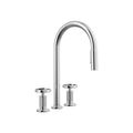 Product Image of Billet Pull-Down Kitchen Sink Faucet w/ Two-Function Sprayhead (Polished Chrome), K-28671-9-CP