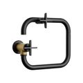 Product Image of Billet Wall-Mount Pot Filler (Matte Black w/ Brushed Moderne Brass), K-28678-3-BMB