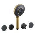 Product Image of Spaviva Two-Function Handshower w/ All-In-One Cleansing Device, 2.5 Gpm (Vibrant Brushed Moderne Brass), K-28682-Y-2MB