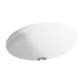 Product Image of 19-1/2" Round Undermount Bathroom Sink (White), K-2874-0