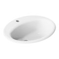 Product Image of Farmington 19-1/4" Oval Drop-In Bathroom Sink (White), K-2905-1-0