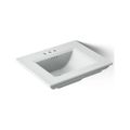 Product Image of 25" Pedestal/Console Table Bathroom Sink (Ice Grey), K-29999-4-95