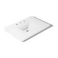 Product Image of 31" Enameled Cast Iron Vanity Top w/ Integrated Rectangular Sink (White), K-3049-8-0