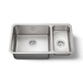 Product Image of 31-1/2" Undermount Double-Bowl Kitchen Sink (Stainless Steel), K-3174-NA