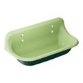 Product Image of Brockway 36" Wall-Mount Utility Sink (Teal Exterior w/ Fresh Green Interior), K-3200-PAT-34