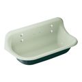 Product Image of Brockway 36" Wall-Mount Utility Sink (Teal Exterior w/ Aspen Interior), K-3200-PAT-42