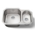 Product Image of 30-3/4" Undermount Double-Bowl Kitchen Sink (Stainless Steel), K-3355-NA