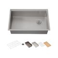 Product Image of Strive 29" Undermount Single-Bowl Workstation Kitchen Sink (Stainless Steel), K-33660-PC-NA