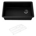 Product Image of Billings 29" Undermount Single-Bowl Kitchen Sink (Matte Black), K-33712-CM1